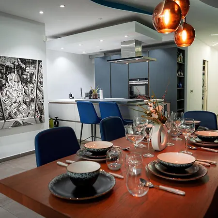 Marina Harbour, Luxury Terraced Seaview Apartment, Msida, Pieta, Malta Daire *