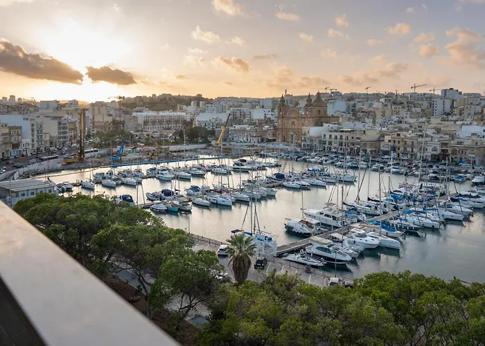 Marina Harbour, Luxury Terraced Seaview Apartment, Msida, Pieta, Malta Pieta